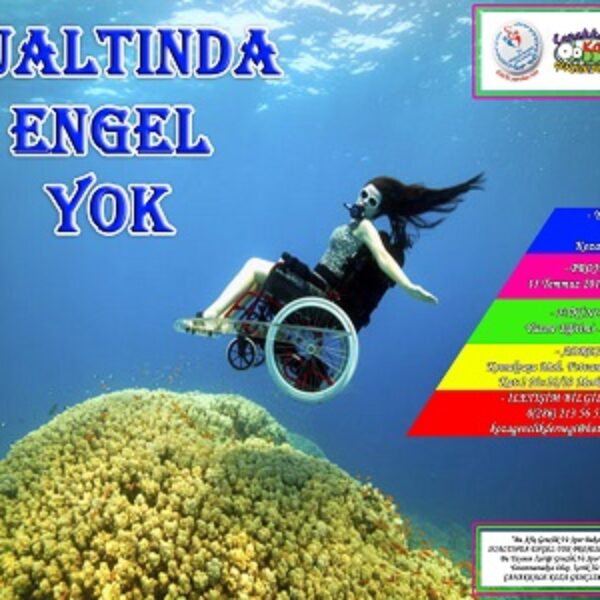 Engelliler için “Su Altında Engel Yok” projesi başlıyor