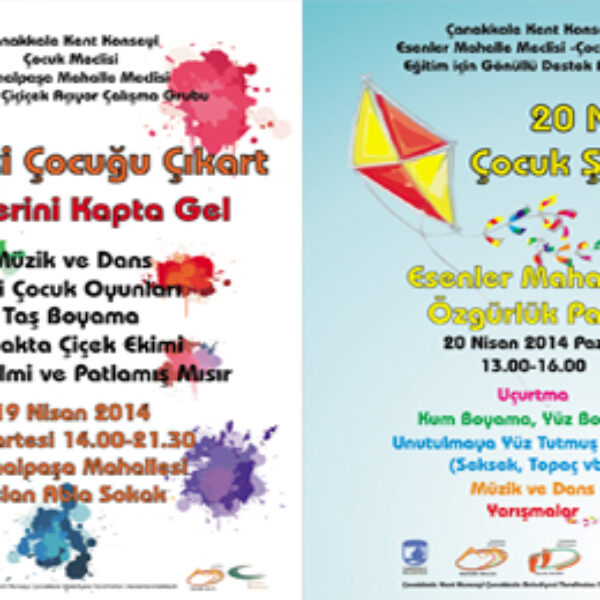 Hafta sonu çocuklara ayrıldı