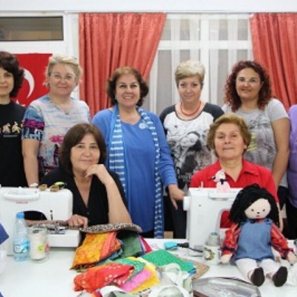 Kırkyama atölye çalışması yapıldı