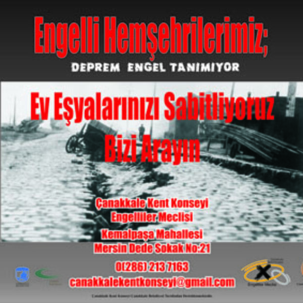 Engellilerin evlerinde afetler için önlemler