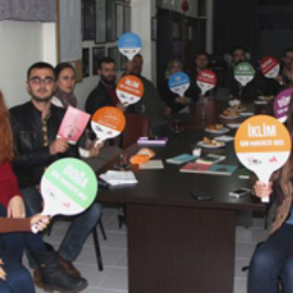 “Dünyayı Kurtaran Adım” Kent Konseyinde atıldı