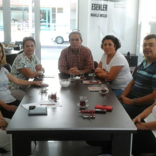 Esenler Mahalle Meclisi genel kurulu yapıldı.