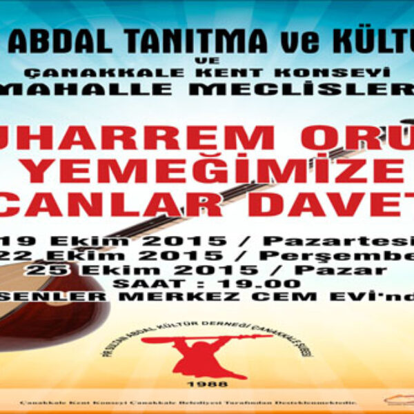 Muharrem Orucu başladı