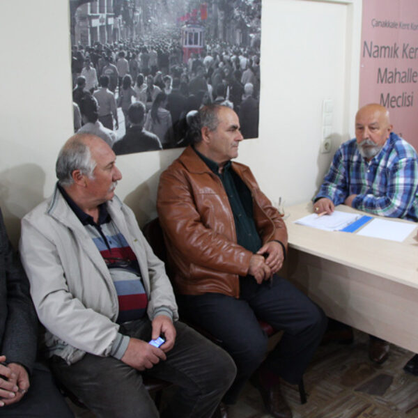 Namıkkemal Mahalle Meclisi genel kurulu yapıldı