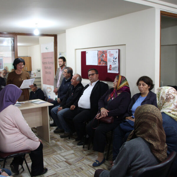 Namık Kemal Mahalle Meclisi genel kurulu yapıldı