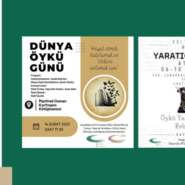 Kültür Sanat Meclisi’nden Dünya Öykü Günü Etkinlikleri