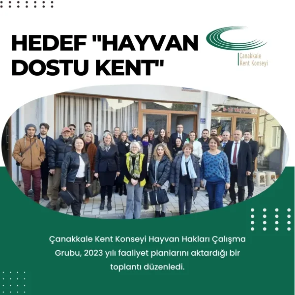 Hedef “Hayvan Dostu Kent”