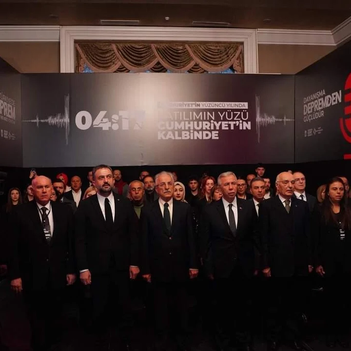 Çanakkale Kent Konseyi "Deprem" Dayanışması İçin Ankara'daydı