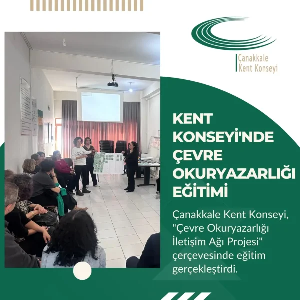 Kent Konseyi’nde Çevre Okuryazarlığı Eğitimi