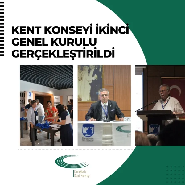 Çanakkale Kent Konseyi Genel Kurulunda Bütçe Ve Faaliyetler Görüşüldü