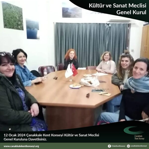 Kültür ve Sanat Meclisi Genel Kuruluna Davetlisiniz