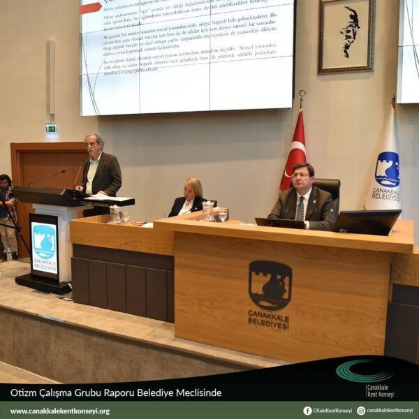 Otizm Çalışma Grubu Raporu Belediye Meclisinde